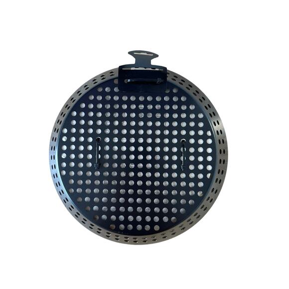 Mr. Bar-B-Q Grilling Skillet w/ Removable Handle Non-Stick Surface - Black - Picture 3 of 4